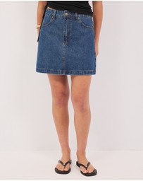 Calli - Cassie Denim Mini Skirt