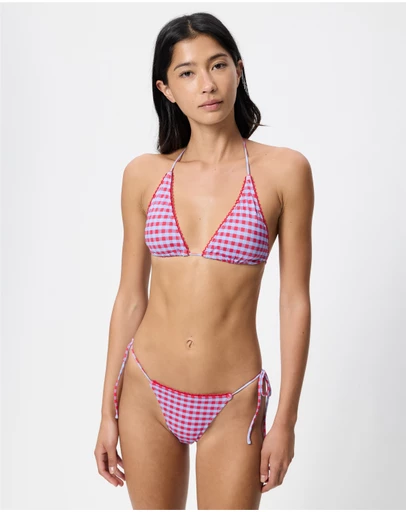 Damson Madder - Triangle Bikini Top