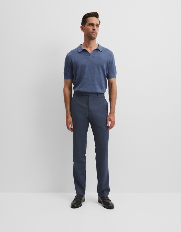 Country Road - Linen Cotton Knit Trophy Polo