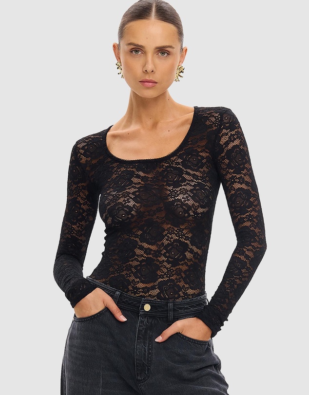 KIVARI - Bonnie Lace Bodysuit