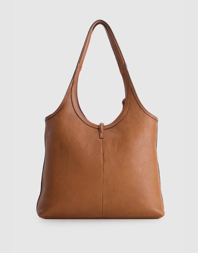 Evity - Maisy Leather Tassel Tote Bag