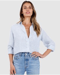 CAMIXA - Rina Striped Linen Shirt