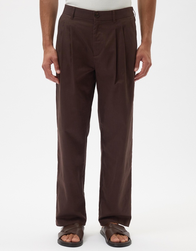 AERE - Leon Relaxed Pleated Pants