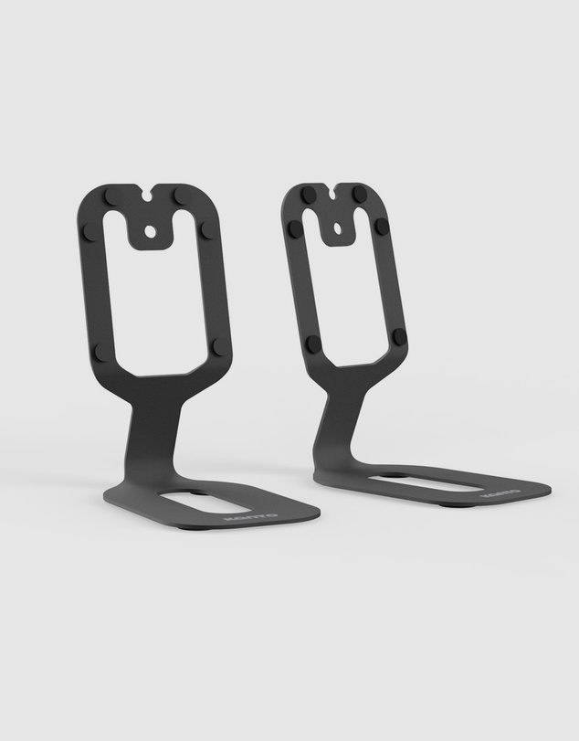 iWorld - Kanto SU2 Kanto SU2 Rear-Mounted Desktop Stands for Uki and Ora - Black, Pair