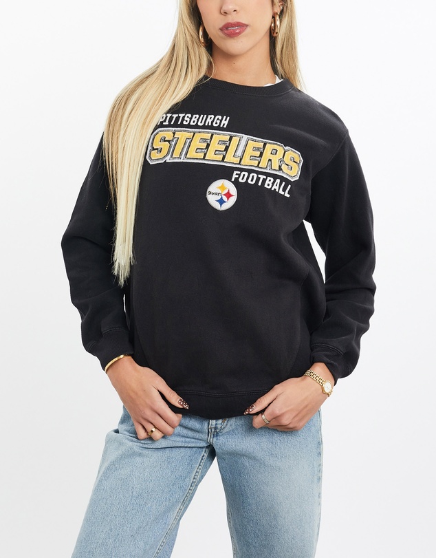 Vintage by The Real Deal - Pre Loved - Vintage NFL Pittsburgh Steelers Sweatshirt