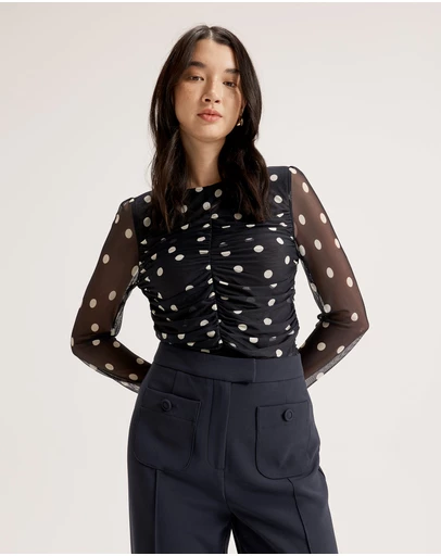Review - Joy Spot Mesh Top