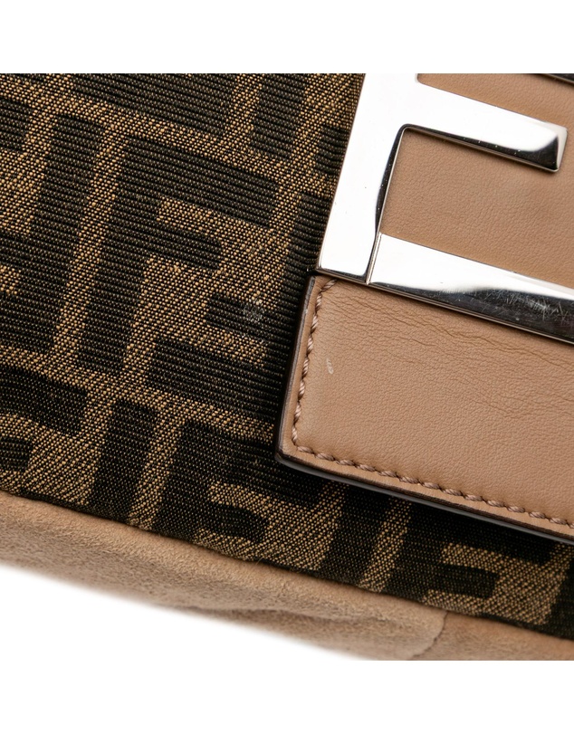 Pre-Loved by Azura Reborn - Pre-Loved fendi Textile Bag with Adjustable Shoulder Strap Internal Compartment and Clasp Closure