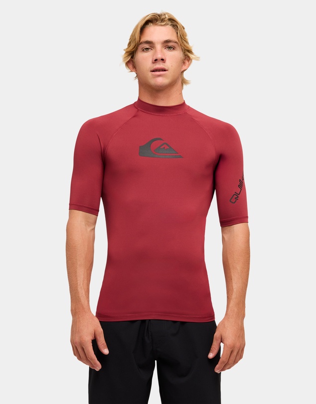 Quiksilver - Mens All Time Short Sleeve Rash Vest