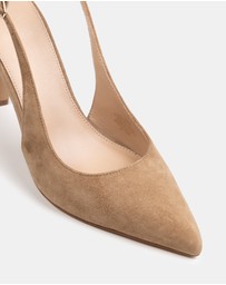 Wittner - Riker Suede Leather Slingbacks
