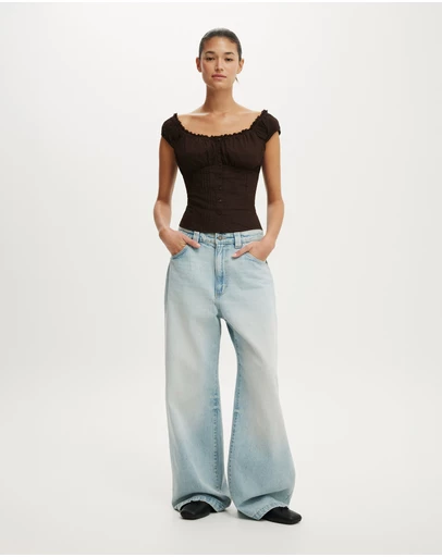 Cotton On - Jamie Off Shoulder Top