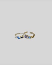 KAJA Clothing - Diamond Ring 2pc