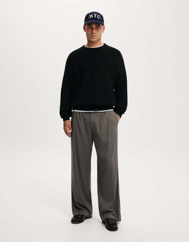 Cotton On - Box Fit Crew Knit
