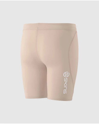 SKINS - Youth Compression Half Tight - Beige