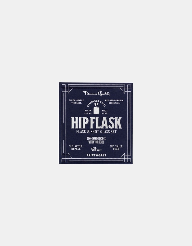 Printworks - The Essentials Hip Flask