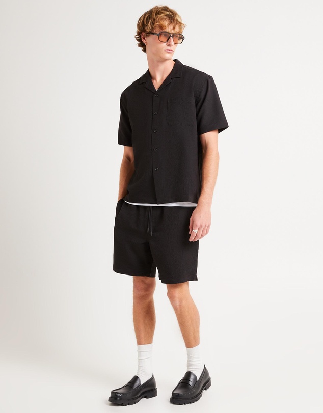 Arvust - Morrison Seersucker Shorts Sleeve Resort Shirt