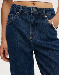 Cotton On - Straight Crop Jean