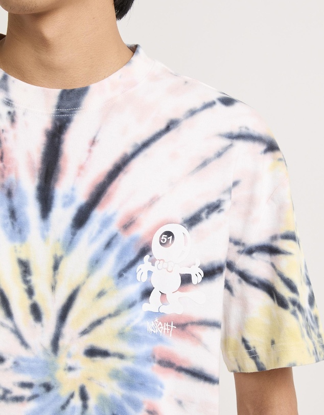 Insight - Snooker Tie Dye Cropped T-Shirt