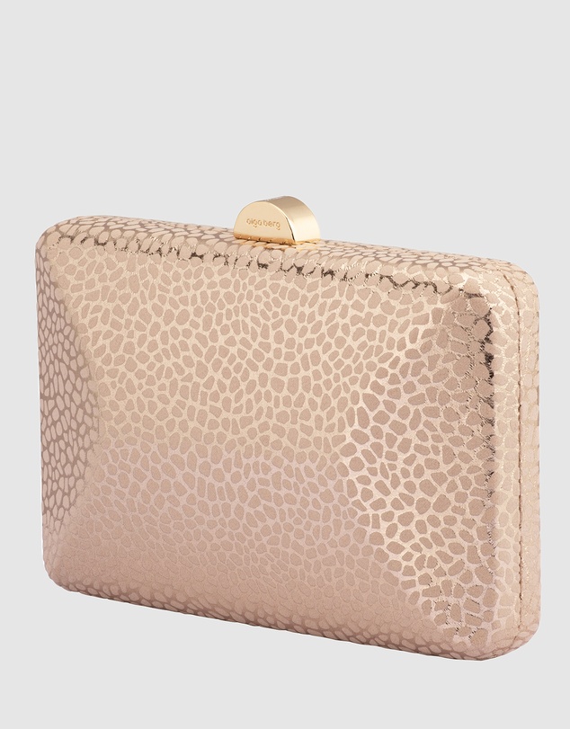 Olga Berg - Frankie Embossed Clutch