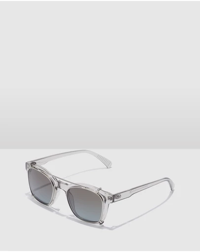 Hawkers Co - HAWKERS - Clip on Oat Milk DOT Sunglasses for Men and Women UV400