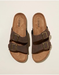 Cotton On - Double Buckle Sandal