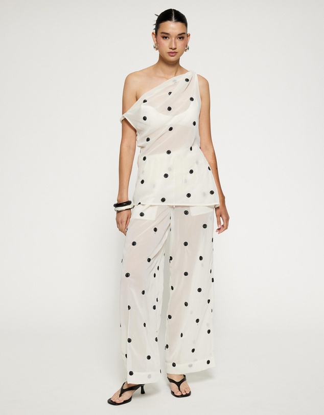 Lover - Elka Polka Dot Sheer Pants