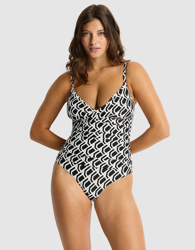 Sea Level Australia - Costa Cross Front Scoop Back One Piece
