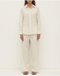Assembly Label - Marina Stripe Long Sleeve Shirt
