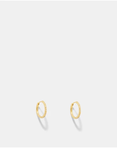 MIMCO - Vela Large Huggie Hoop Earrings