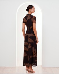 Pilgrim - Lenny Printed Mesh Dress