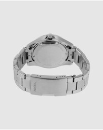 Fossil - Riley Silver-Tone Analogue Watch