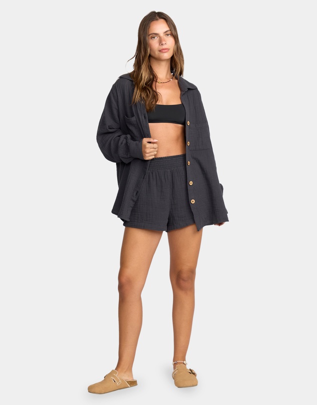 Billabong - Womens In The Waves Elastic Waist Shorts