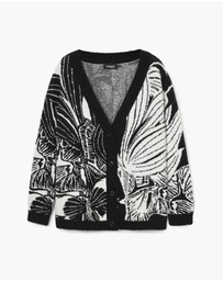 Desigual - Printed cardigan
