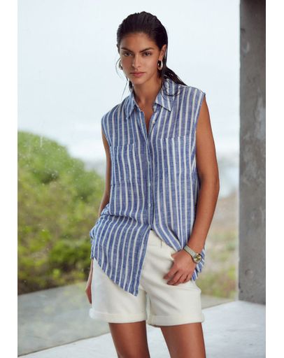 Blue/White Stripe