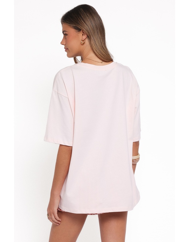 Petal & Pup - Caffe Dei Fiori Tee - Pink