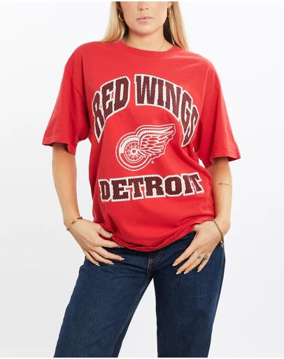 Vintage by The Real Deal - Pre Loved - Vintage 90s NHL Detroit Red Wings Tee