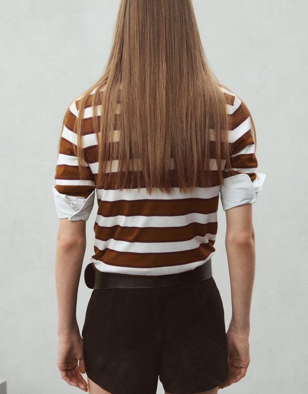 M.N.G - Short-Sleeved Knitted Sweater