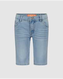 TYGO&vito - Quinn Slim Denim Shorts - Kids-Teens
