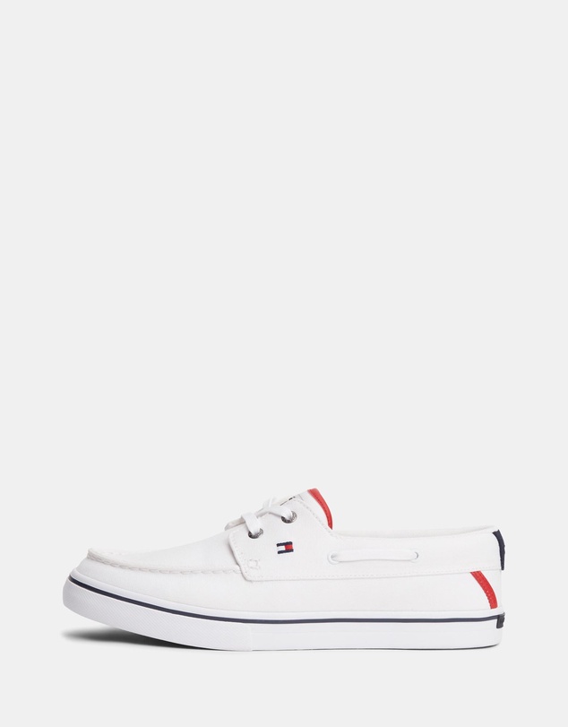 Tommy Hilfiger - Vulcanised Core Canvas Boat Sneakers - Men's