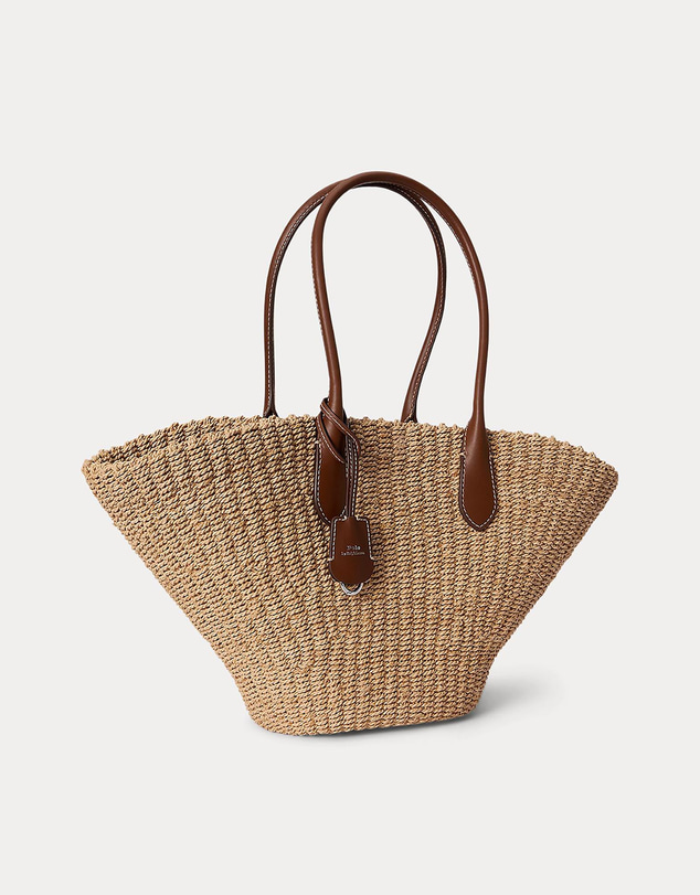 Polo Ralph Lauren - Bellport Raffia Basket Tote