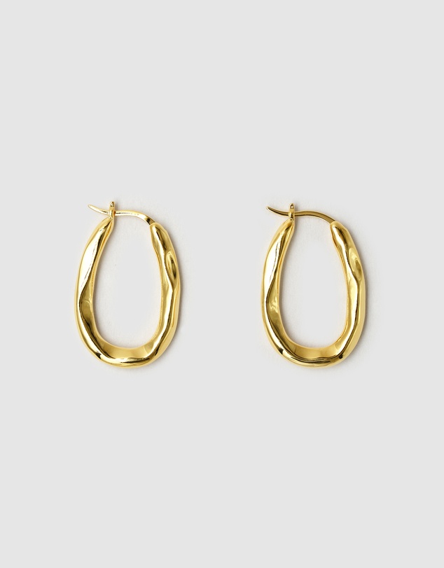 Brie Leon - Organica Bent Hoop Earrings