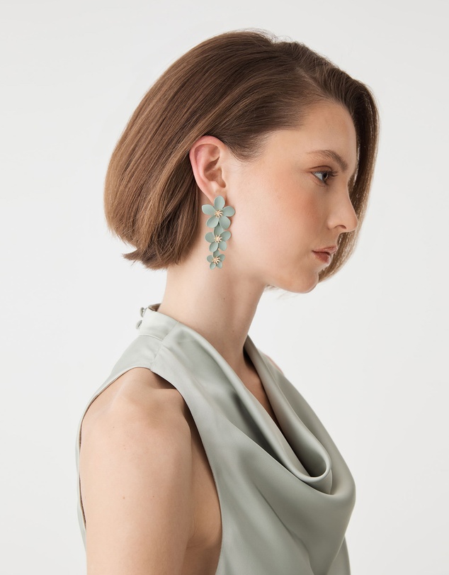 Forcast - Lina Bloom Drop Earrings