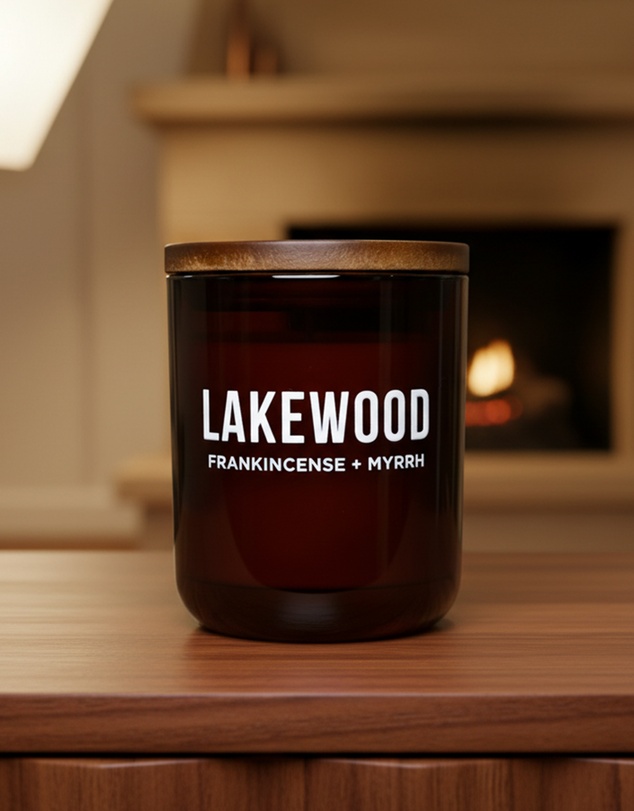 Lakewood Candles - Frankincense + Myrrh 300g Soy Candle