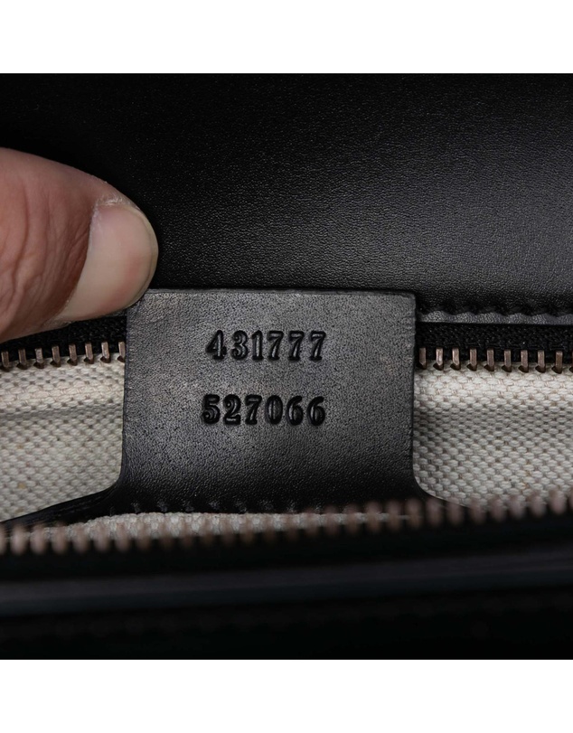 Pre-Loved by Azura Reborn - Pre-Loved Medium GG Marmont Leather Malaga Kid Heart Patch Chain Flap