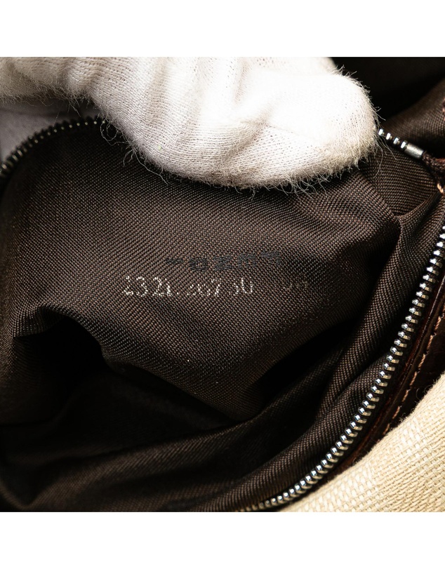 Pre-Loved by Azura Reborn - Pre-Loved Zucca Canvas Shoulder Bag