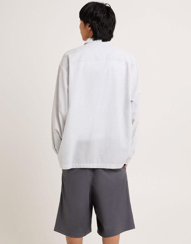 Black Noise White Rain - Mulder Long Sleeve Skate Shirt