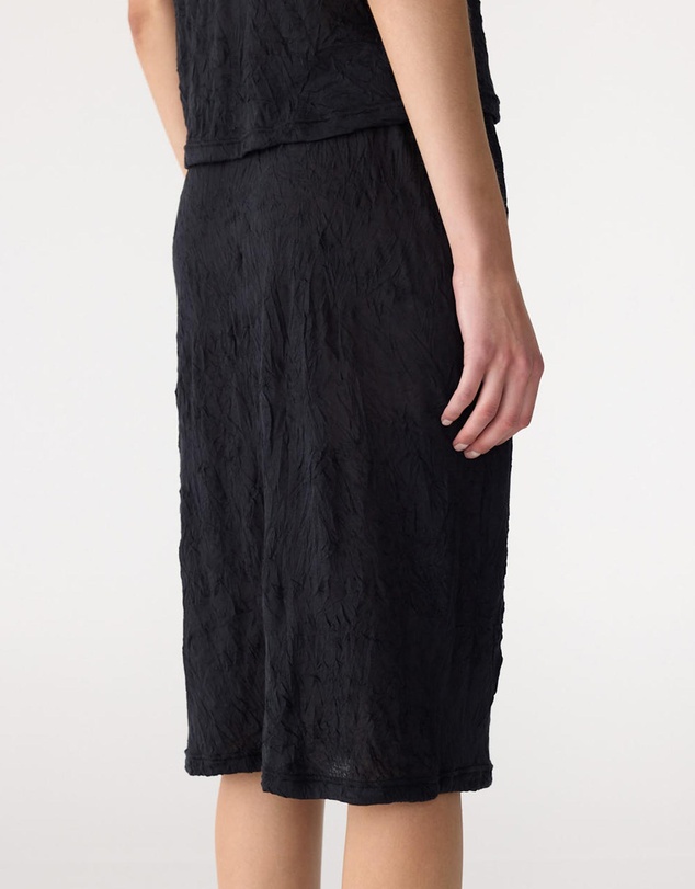 Bassike - Crinkle Jersey Skirt