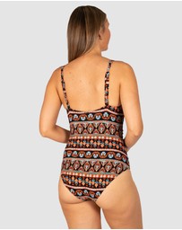 Baku Swimwear - Morocco D/E Cup Ring Front One Piece Swimsuit