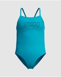 Speedo - Classic Logo One Piece - Kids-Teens