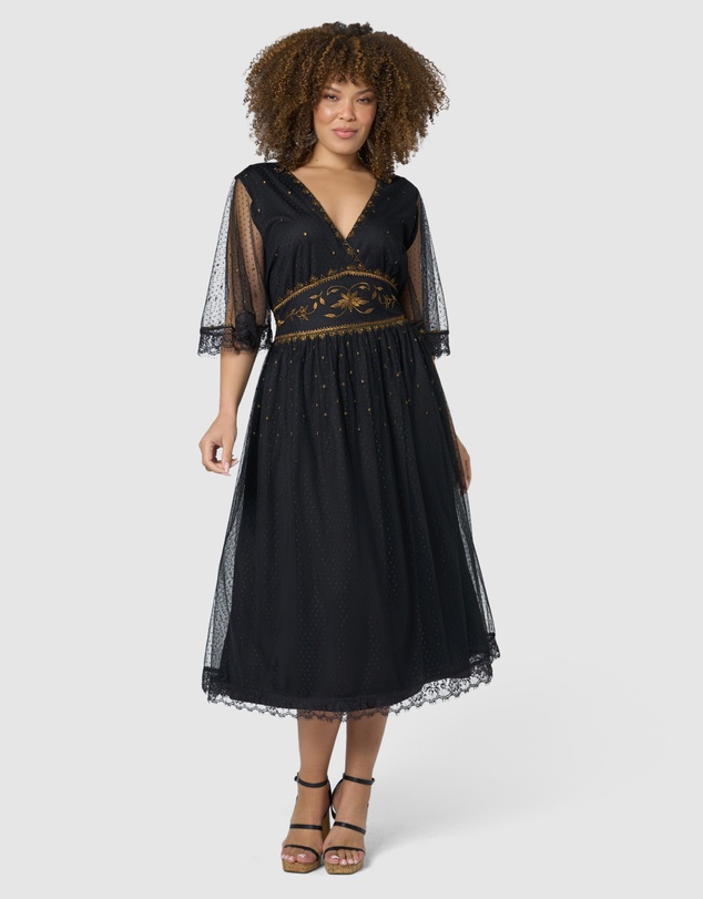 The Poetic Gypsy - Moon Rising Midi Dress