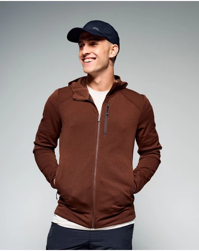 Kathmandu - Ridge Power Stretch Fleece Hood Jacket